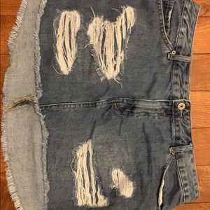 Mini Denim Skirt